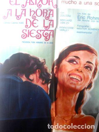 Medalhas tem&aacute;ticas: afiche orig de la pelicula el amor a la hora de la siesta