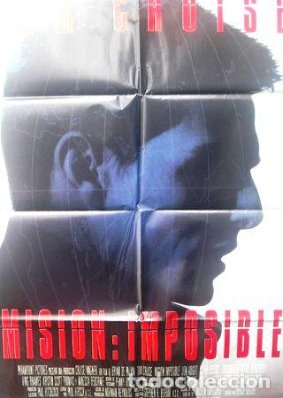 Medalhas tem&aacute;ticas: afiche orig de la pelicula mision imposible con tom cruise