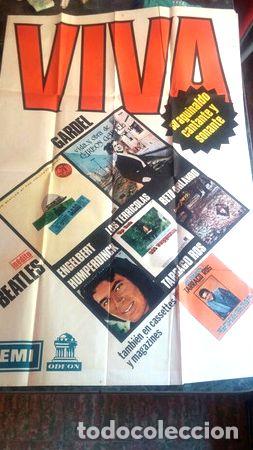 Medallas tem&aacute;ticas: afiche viva emi y odeon original - Foto 1