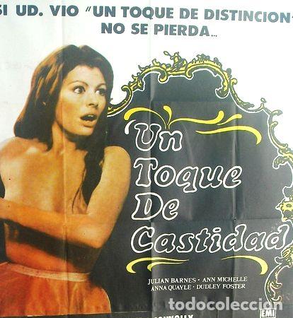 Medalhas tem&aacute;ticas: afiche orig pelicula un toque de castidad incompleto censura