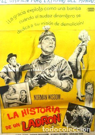 Medalhas tem&aacute;ticas: afiche original de la pelicula la historia de un ladron