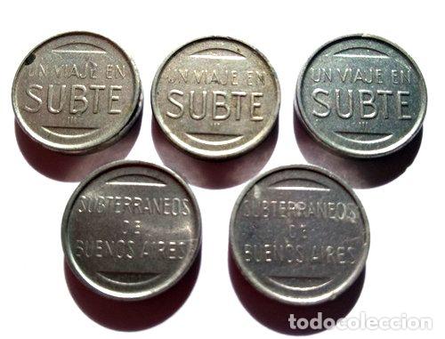 Medalhas tem&aacute;ticas: cospeles subte ba