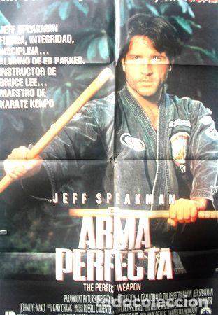 Thematische Medaillen: afiche orig de la pelicula el arma perfecta jeff speakman
