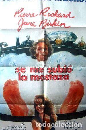 Thematische Medaillen: afiche original de la pelicula se me subio la mostaza