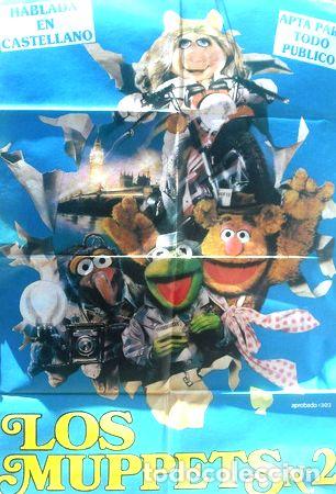Thematische Medaillen: afiche orig de la pelicula los muppets n 2 de jim henson