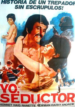 Medallas tem&aacute;ticas: afiche original de la pelicula yo seductor - Foto 1