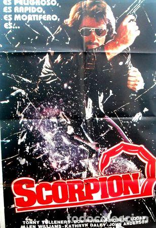 Medallas tem&aacute;ticas: afiche original pelicula scorpion dirigida por william riead
