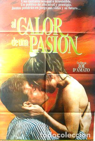 Medallas tem&aacute;ticas: afiche orig pelicula al calor de una pasion de joe d amato