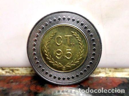 Medallas tem&aacute;ticas: ficha tc 84 token usa maquina expendedora