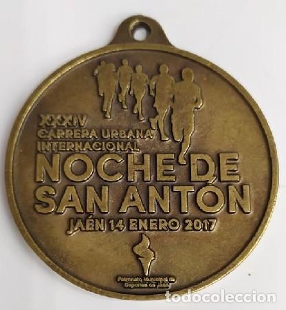 Medallas tem&aacute;ticas: MEDALLA XXXVI CARRERA URBANA INTERNACIONAL. NOCHE DE SAN ANTON. MEDALLA-754