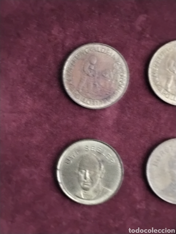 Medallas tem&aacute;ticas: FICHAS SHELL lote de 9 - Foto 2