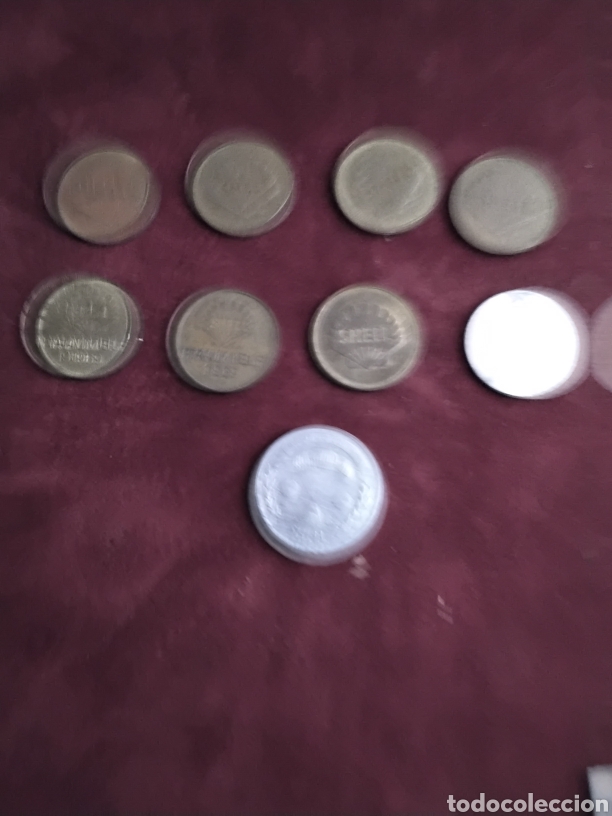 Medallas tem&aacute;ticas: FICHAS SHELL lote de 9 - Foto 6