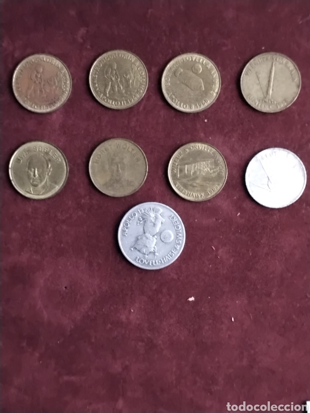 Medallas tem&aacute;ticas: FICHAS SHELL lote de 9 - Foto 1
