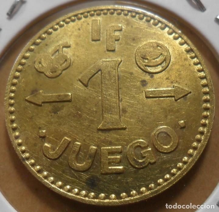 Medallas tem&aacute;ticas: ARGENTINA - FICHA CODERE 1 JUEGO - Foto 2