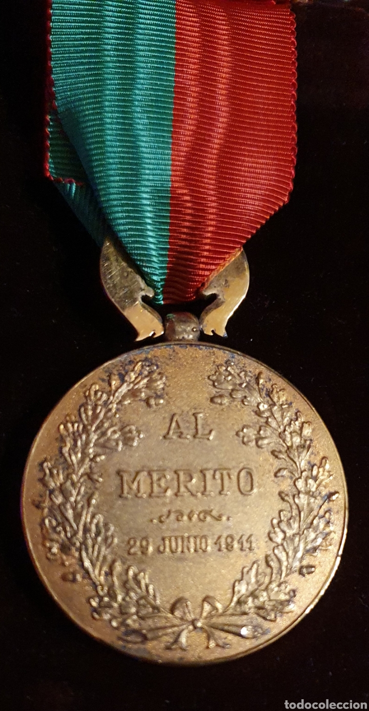 Medallas temáticas: MEDALLA AL MERITO - 1911 - CAMARAS OFICIALES DE COMERCIO, INDUSTRIAS Y NAVEGACIÓN DE ESPAÑA - Foto 2 - 298037678