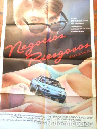 Medallas tem&aacute;ticas: afiche de cine negocios riesgosos cod 181 - Foto 1