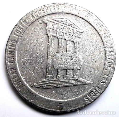 Thematische Medaillen: casino caesars palace las vegas ficha de 1 dollar 1980