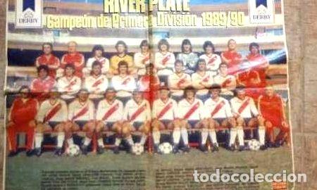 Medallas tem&aacute;ticas: poster river campeon 89 90 - Foto 1