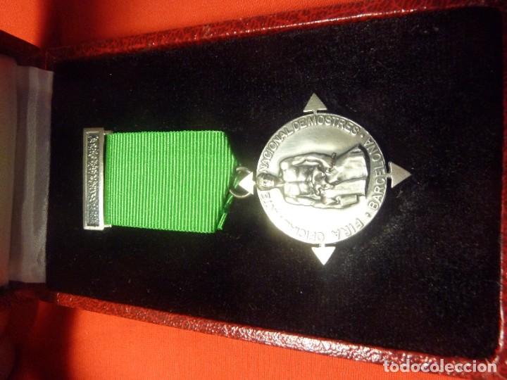 Thematische Medaillen: MEDALLA AL MERITO FERIA DE MUESTRAS DE BARCELONA EN PLATA