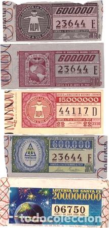 Medallas tem&aacute;ticas: billetes de loteria nacional y casinos