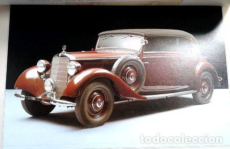 Medallas tem&aacute;ticas: mercedes benz 4 fotos laminas 32x23cm auto clasico