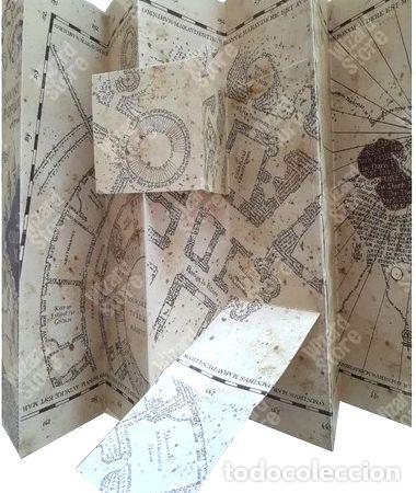 Medallas tem&aacute;ticas: mapa harry potter del merodeador poster 28 cm x 120 cm