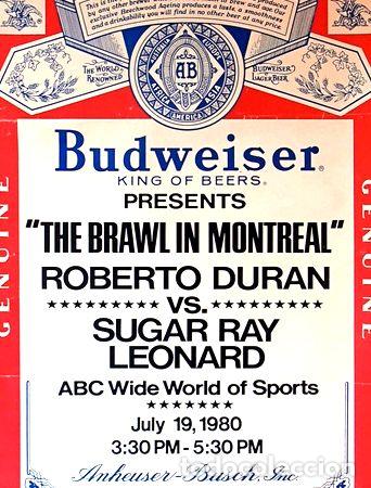 Medallas tem&aacute;ticas: laminas poster afiches box mano de pierda duran leonard