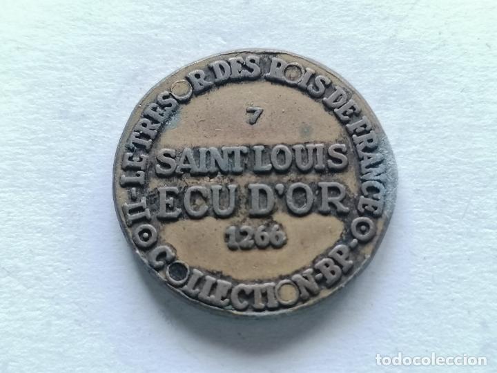 Medallas tem&aacute;ticas: MEDALLA, SAINT LOUIS ECU D'OR, A&Ntilde;O 1266, COLLECTION BP