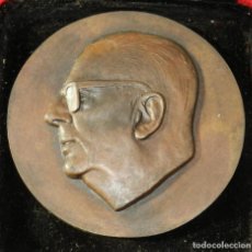 Medallas temáticas: MEDALLA DE ALBERTO DEL CASTILLO, CATEDRATICO VASCO, 1924 -1969, MIDE 6,8 CMS.