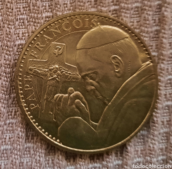 Medallas tem&aacute;ticas: MEDALLA - PAPA FRANCISCO- - Foto 1