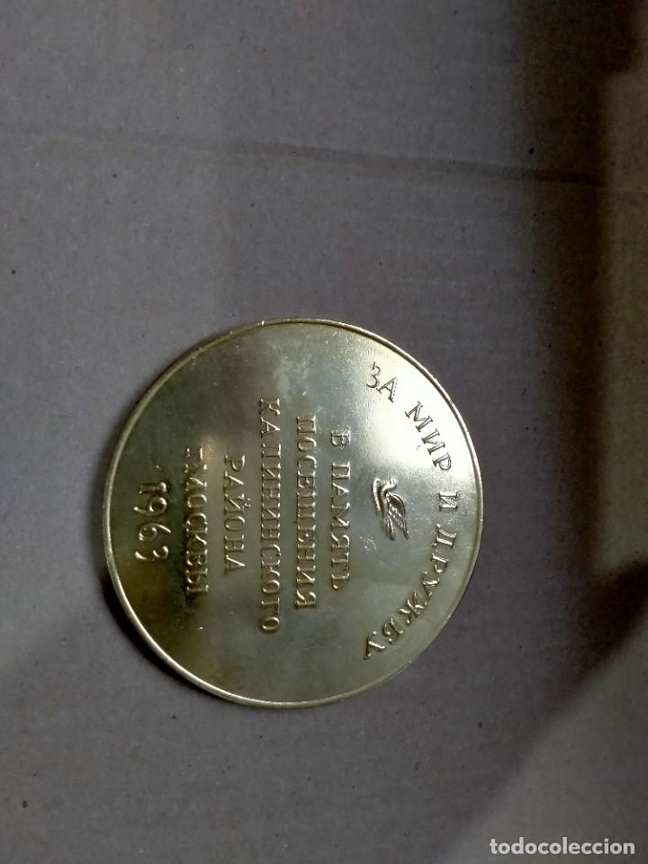 Medallas tem&aacute;ticas: medalla rusa 1963 - Foto 2