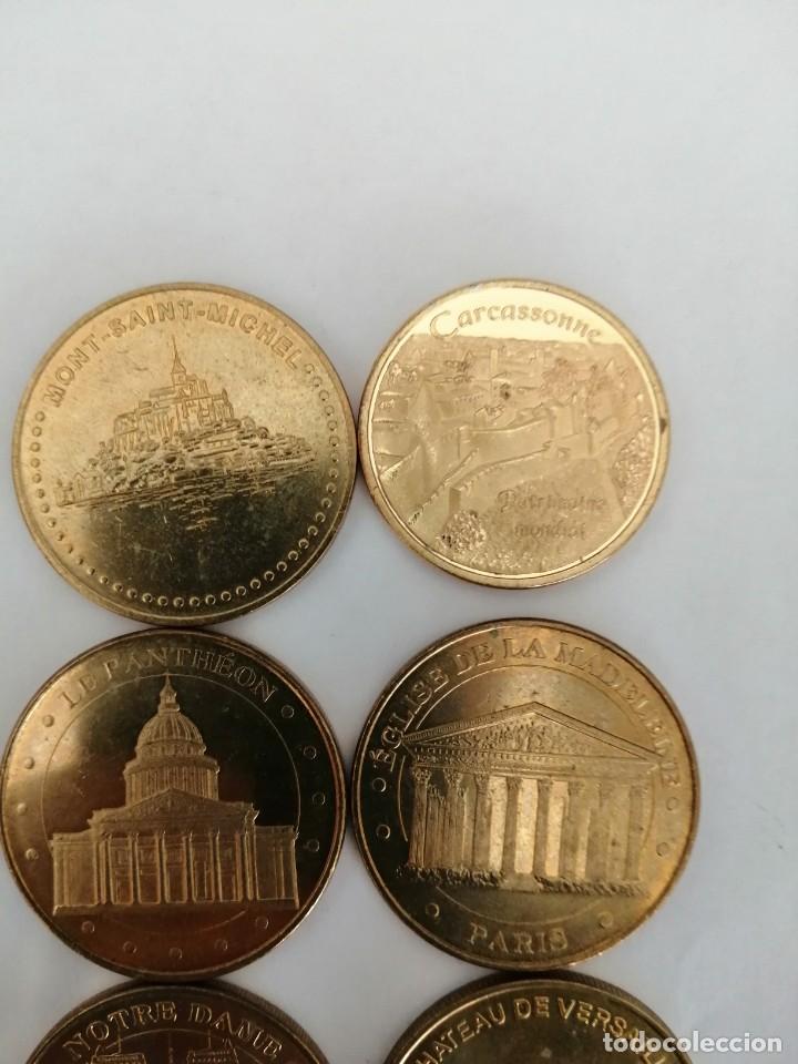 Medallas tem&aacute;ticas: 5 Monedas de Par&iacute;s y 1 de Carcassonne - Foto 3