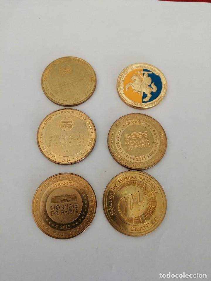 Medallas tem&aacute;ticas: 5 Monedas de Par&iacute;s y 1 de Carcassonne - Foto 4
