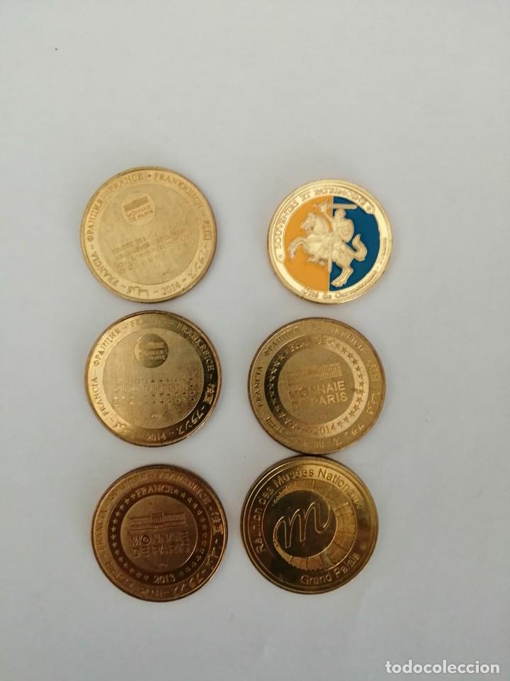 Medallas tem&aacute;ticas: 5 Monedas de Par&iacute;s y 1 de Carcassonne - Foto 5