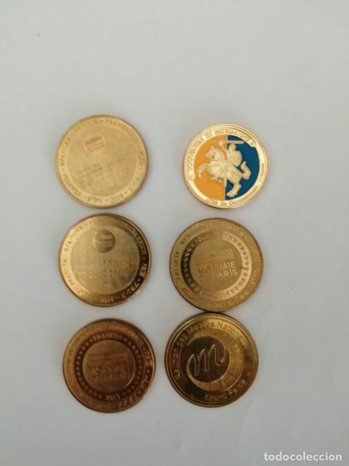 Medallas tem&aacute;ticas: 5 Monedas de Par&iacute;s y 1 de Carcassonne - Foto 6