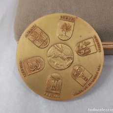 Medallas temáticas: MEDALLA COMUNIDAD GENERAL DE REGANTES, CANAL DE LA DERECHA DEL EBRO (AMPOSTA 1970) - MEDIDA 48 MM.. Lote 316377073