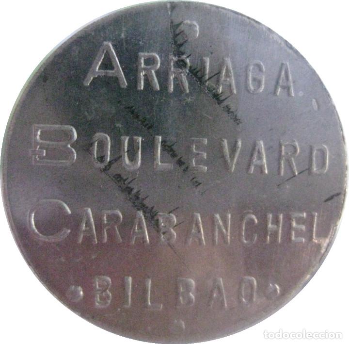 Medallas tem&aacute;ticas: Ficha de ''Arriaga Boulevard Carabanchel - Bilbao'': 1 Ptas./ Muy Bonita, Ver Fotos.
