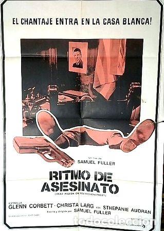Medallas tem&aacute;ticas: ritmo de asesinato samuel fuller afiche cine original