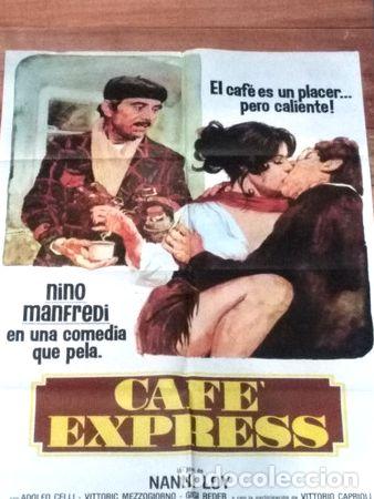 Medallas tem&aacute;ticas: poster afiche cine cafe express unico 100 original