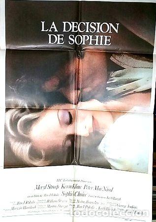Medallas tem&aacute;ticas: la decision de sophie poster afiche cine original
