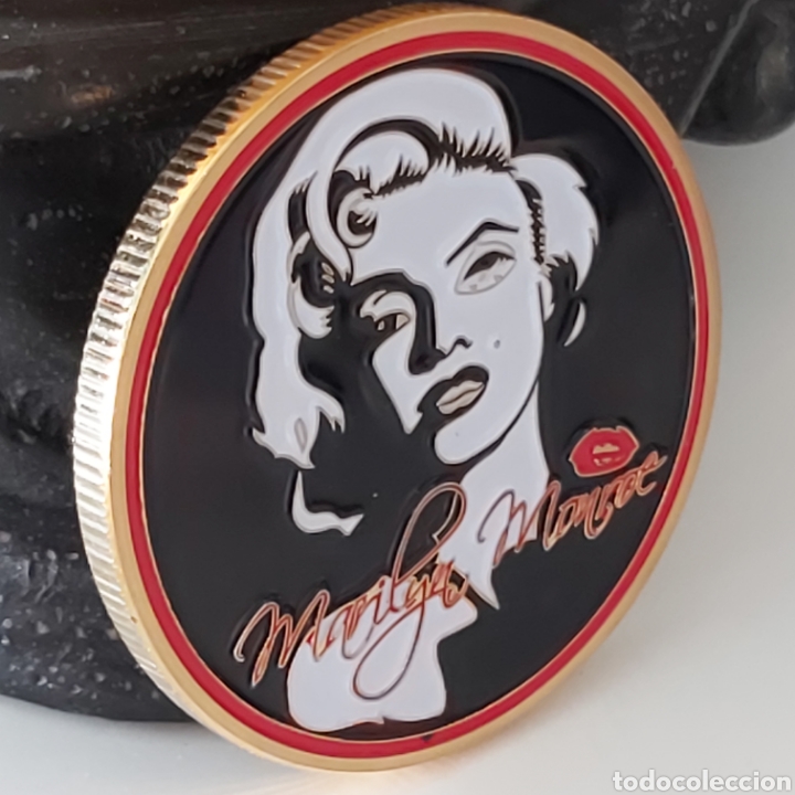 Medallas tem&aacute;ticas: EXCLUSIVA MONEDA DE ORO DE MARILYN MONROE. REF S3 M CG - Foto 2