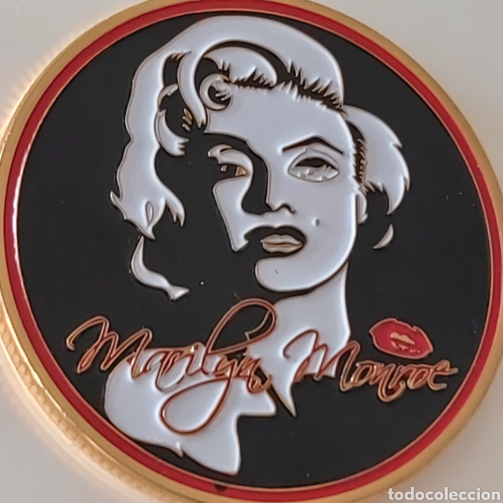 Medallas tem&aacute;ticas: EXCLUSIVA MONEDA DE ORO DE MARILYN MONROE. REF S3 M CG - Foto 3
