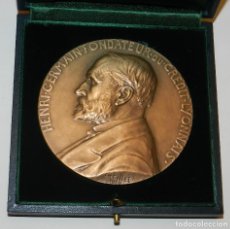Medallas temáticas: FRANCIA, MEDALLA DE HENRI GERMAIN, FONDATEUR DU CRÉDIT LYONNAIS, 1978, PILLET, REALIZADA EN BRONCE,