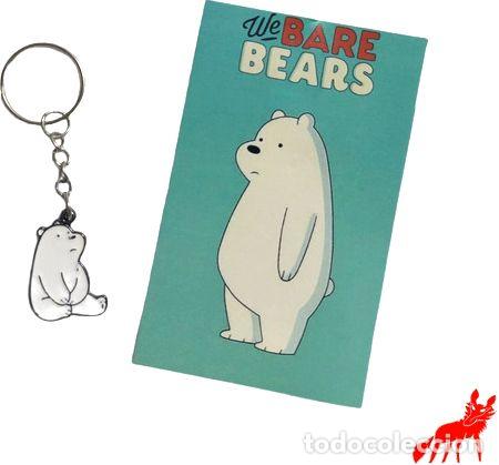 Medalhas tem&aacute;ticas: bare bears escandalosos polar colgante o llavero