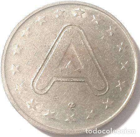 Medalhas tem&aacute;ticas: ficha aa bingo casino bronce