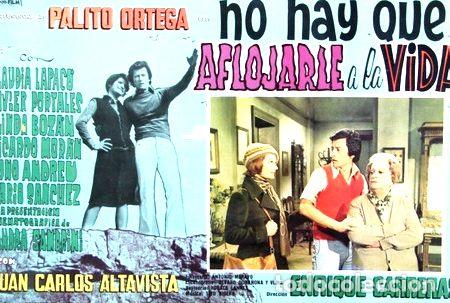 Medalhas tem&aacute;ticas: palito ortega no hay aflojarle a la vida afiche cine 1976