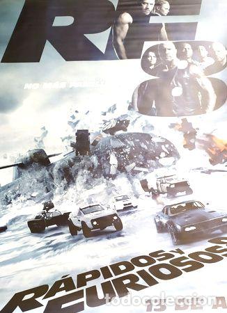 Medaglie tematiche: banner cine original poster rapidos y furiosos 8