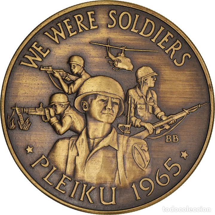 Medalhas tem&aacute;ticas: [#185689] Estados Unidos de Am&eacute;rica, medalla, Bataille de la Drang, Pleiku, WAR, 1965