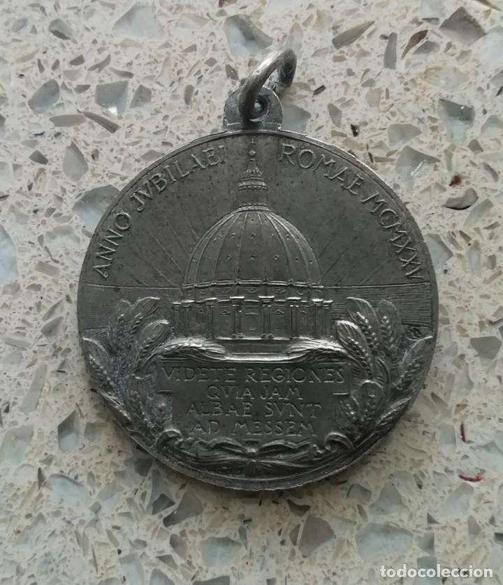 Medallas tem&aacute;ticas: Medalla jubileo Roma 1925 - Foto 2