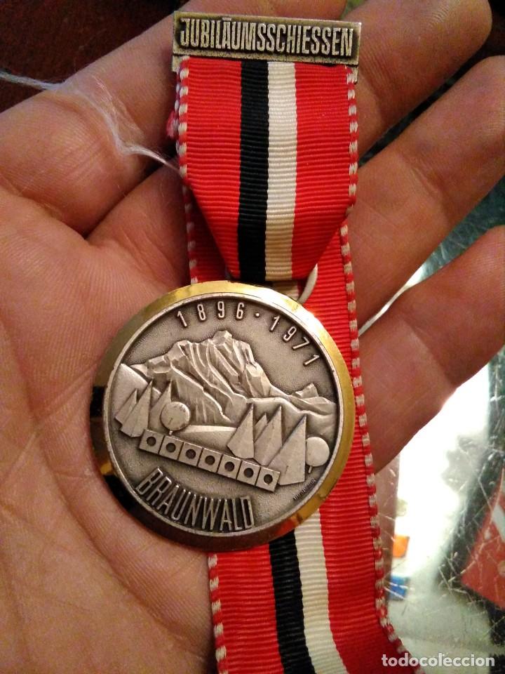 Medallas tem&aacute;ticas: MEDALLA DE TIRO BLANCO SUIZA - Foto 1